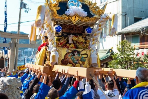 宮浦神社秋祭り~11月3日、家島本島・宮地区~