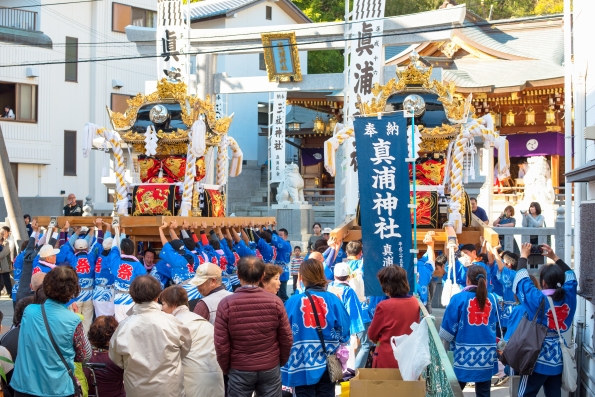 真浦神社秋祭り~11月3日、家島本島・真浦地区~