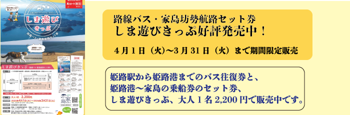 しま遊び切符2025