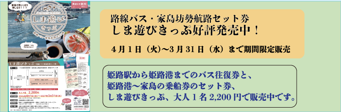 しま遊び切符2026