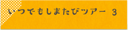 いつでもしまたびツアー3